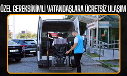 Özel Gereksinimli Vatandaşlara Ücretsiz Ulaşım