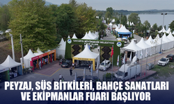 Peyzaj, Süs Bitkileri, Bahçe Sanatları ve Ekipmanlar Fuarı başlıyor