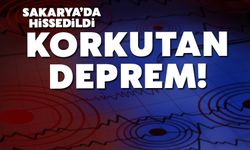 SON DAKİKA: Sakarya'da hissedilen deprem!