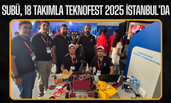 SUBÜ, 18 Takımla Teknofest 2025 İstanbul’da
