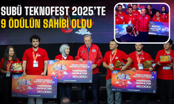 SUBÜ, Teknofest 2025’te 9 Ödülle Büyük Başarı Elde Etti