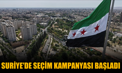Suriye'de seçim kampanyası başladı