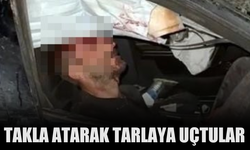 Sakarya’da Alkollü Sürücü Dehşeti: Araç Takla Atarak Tarlaya Uçtu