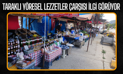 Taraklı Yöresel Lezzetler Çarşısı İlgi Görüyor