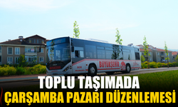 Toplu Taşımada Çarşamba Pazarı Düzenlemesi