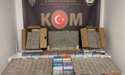 Komşuda 41 bin 880 adet dolu makaron ele geçirildi