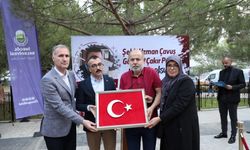 Şehit babası son yolculuğuna uğurlandı