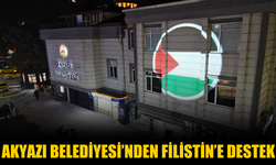 Akyazı Belediyesi’nden Filistin’e destek