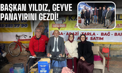 Başkan Selçuk Yıldız, Geyve Panayırını Gezdi