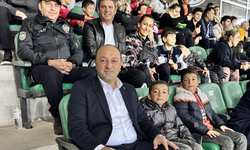 Başkan Yıldız, Ümit Milli Takımın galibiyetini tribünden takip etti