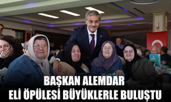 Başkan Alemdar,  Eli Öpülesi Büyüklerle Buluştu