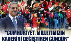 Başkan Alemdar: “Cumhuriyet, milletimizin kaderini değiştiren gündür”