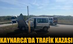 Hafif ticari araç ile panelvan çarpıştı: 1 yaralı