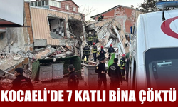 Kocaeli Gebze’de 7 Katlı Bina Çöktü: Enkaz Altında 5 Kişi Var