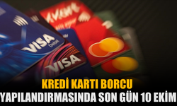 Kredi kartı borcu yapılandırmasında son gün 10 Ekim