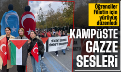 SAÜ Kampüsü'nde Gazze sesleri...