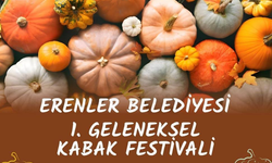 Erenler’de İlk Kabak Festivali 23-25 Ekim’de Düzenleniyor