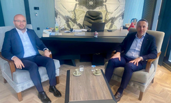 Başkan Tever’den MHP İl Başkanı Oğuz Alkaş’a Ziyaret