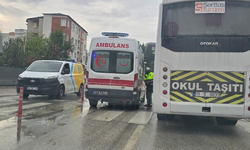 Kamyonetle Motosiklet Çarpıştı: 1 Yaralı
