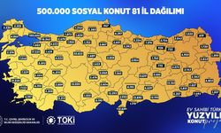 Yüzyılın Konut Projesinin güncel haritası paylaşıldı