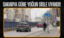 Sakarya güne yoğun sisle uyandı