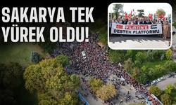 Sakarya tek yürek oldu