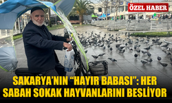 Sakarya’nın “Hayır Babası”: Her Sabah Sokak Hayvanlarını Besliyor