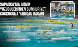 Sapanca’nın Minik Yüzücülerinden Cumhuriyet Coşkusuna Yakışan Başarı