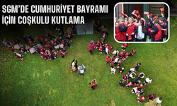 SGM’de Cumhuriyet Bayramı Coşkusu: Minikler Marşlarla Bayramı Kutladı