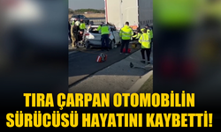Kuzey Marmara Otoyolu'nda Tıra Çarpan Otomobilin Sürücüsü Hayatını Kaybetti