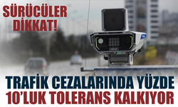Trafik Cezalarında Yüzde 10’luk Tolerans Kalkıyor
