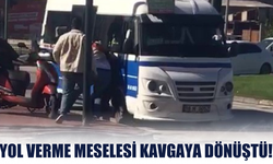 Yol verme meselesi kavgaya dönüştü!