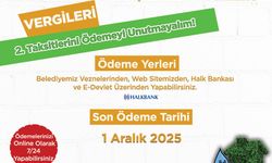 Serdivan Belediyesi’nden Vergi Borcu Hatırlatması: Son Ödeme 1 Aralık