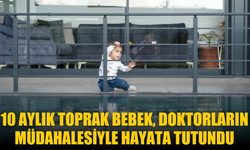 Havuza Düşen 10 Aylık Toprak Bebek, Doktorların Müdahalesiyle Hayata Tutundu