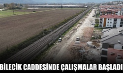 Bilecik Caddesinde Çalışmalar Başladı