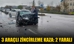 Hendek’te D-100 Karayolu’nda Zincirleme Kaza: 2 Yaralı