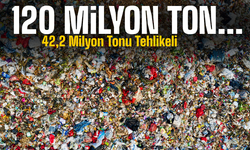 Türkiye’de 2024’te 120 Milyon Ton Atık Oluştu