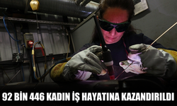 92 bin 446 kadın iş hayatına kazandırıldı