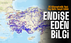 95 Kilometrelik Yeni Fay Hattı Tespit Edildi
