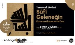 Kasım Kültür Sanat Etkinlikleri “Tasavvuf Ekolleri” Söyleşisiyle Devam Ediyor