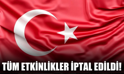 Büyükşehir’den açıklama: Tüm etkinlikler iptal edildi!