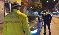 Edirne'de polis ekiplerince trafik denetimi yapıldı