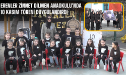 Erenler Zinnet Dilmen Anaokulu’nda 10 Kasım Töreni Duygulandırdı