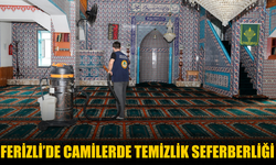 Ferizli’de Camilerde Temizlik Seferberliği