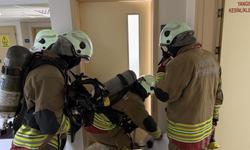 Yangın tatbikatı başarıyla tamamlandı