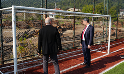 İl Müdürü Cemil Boz’dan Taraklı’daki Spor Tesislerine İnceleme