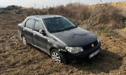 Otomobil Şarampole Yuvarlandı, 2 Yaralı