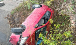 Bilecik’te otomobil takla attı: 3 yaralı