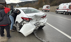 Bolu-Mudurnu Yolunda Zincirleme Kaza: 3 Yaralı