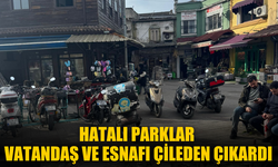 Şehir merkezinde motosiklet yoğunluğu arttı: Hatalı parklar vatandaş ve esnafı çileden çıkardı